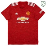 Herren Manchester United 2020/21 Heim Retro Shirt B. Fernandes #18 Herren Manchester United 2020/21 Heim Retro Shirt B. Fernandes #18