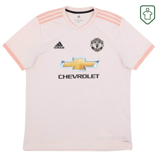Herren Manchester United 2018/19 Auswärts Retro Shirt Rashford #10