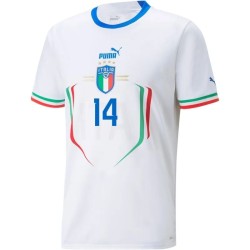 Federico Chiesa #14 Italien Auswärtstrikot Weltmeisterschaft 2022 Federico Chiesa #14 Italien Auswärtstrikot Weltmeisterschaft 2022