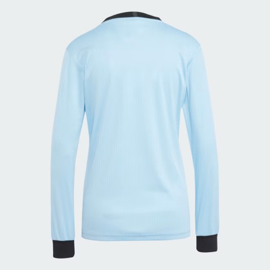 Damen Deutschland 125-Jahre Jubiläum Langarmshirt - Blau Damen Deutschland 125-Jahre Jubiläum Langarmshirt - Blau