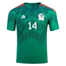Javier Hernández Chicharito #14 Mexiko Heimtrikot Weltmeisterschaft 2022 Javier Hernández Chicharito #14 Mexiko Heimtrikot Weltmeisterschaft 2022