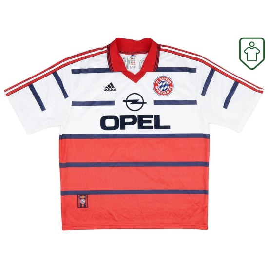 Herren Bayern München 1998/00 Auswärts-Retro-Trikot Matthäus #10