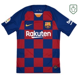 Herren FC Barcelona Heim-Retro-Trikot 2019/20 Messi #10 Herren FC Barcelona Heim-Retro-Trikot 2019/20 Messi #10