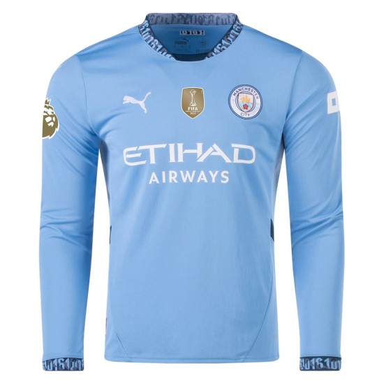 Herren RODRIGO Manchester City 2024/25 Heimtrikot Langarm