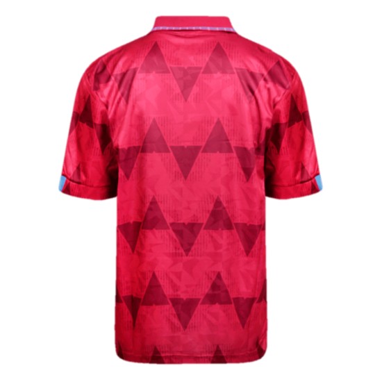 Damen Manchester City 1989 Auswärts Retro Trikot