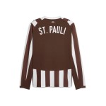 Herren FC St. Pauli 2025/26 Heimtrikot mit langen Ärmeln