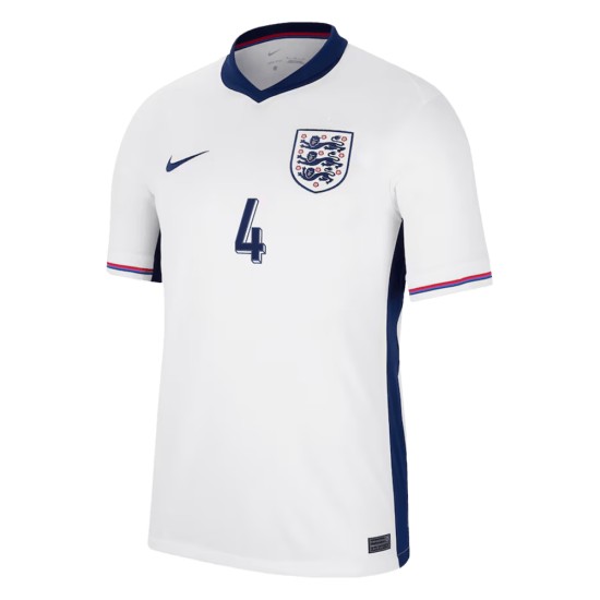 Declan Rice #4 England Heimtrikot EURO 2024