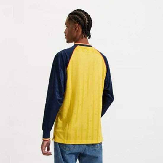 Damen Arsenal 1988/89 Auswärts Retro Langarmtrikot Damen Arsenal 1988/89 Auswärts Retro Langarmtrikot