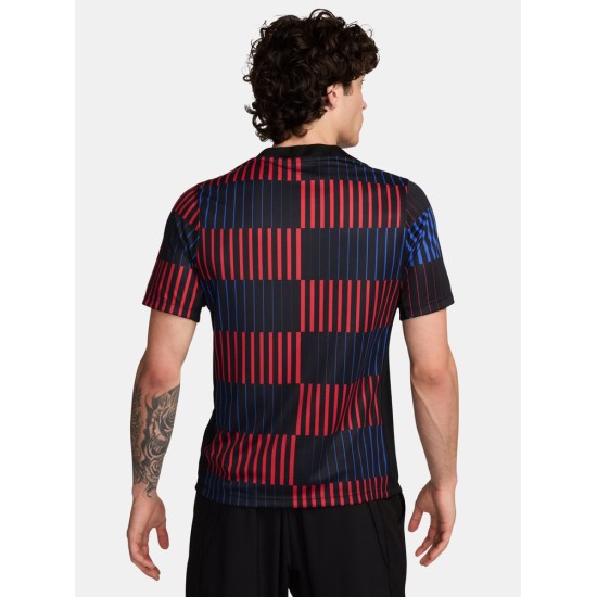 Herren FC Barcelona 2024/25 Auswärts Prematch Trikot
