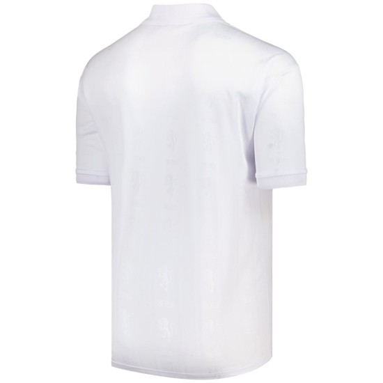 Kinder Aston Villa 1996 Retro Blank-Out Trikot