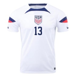 Jordan Morris #13 USMNT Heimtrikot Weltmeisterschaft 2022 Jordan Morris #13 USMNT Heimtrikot Weltmeisterschaft 2022