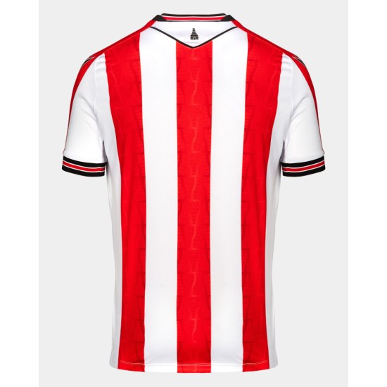 Herren Stoke City 2024/25 Heimtrikot ohne Sponsor