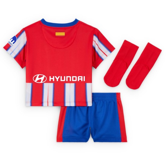 Kinder Atletico Madrid 2024/25 Heim Kit