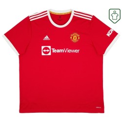 Herren Manchester United 2021/22 Heim Retro Shirt B. Fernandes #18 Herren Manchester United 2021/22 Heim Retro Shirt B. Fernandes #18