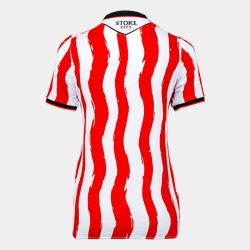 Damen Stoke City 2025/26 Heimtrikot Damen Stoke City 2025/26 Heimtrikot
