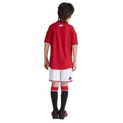Kinder Manchester United 2026/27 Heimshorts - Weiß