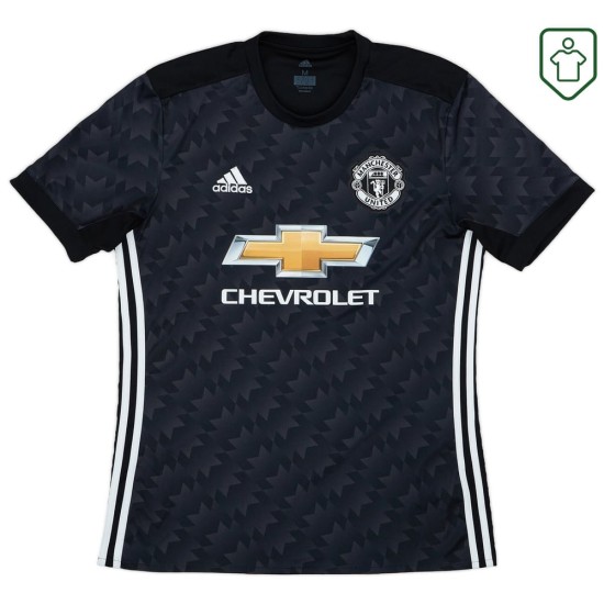 Herren Manchester United 2017/18 Auswärts Retro Shirt Mata #8
