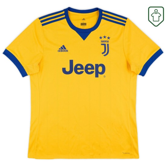 Herren Juventus 2017/18 Auswärts-Retro-Trikot Higuaín #9