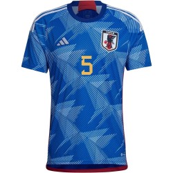 Yuto Nagatomo #5 Japan Heimtrikot Weltmeisterschaft 2022 Yuto Nagatomo #5 Japan Heimtrikot Weltmeisterschaft 2022
