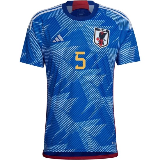 Yuto Nagatomo #5 Japan Heimtrikot Weltmeisterschaft 2022