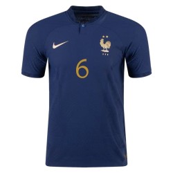 Paul Pogba #6 Frankreich Heimtrikot Weltmeisterschaft 2022 Paul Pogba #6 Frankreich Heimtrikot Weltmeisterschaft 2022