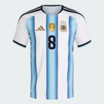 Herren Argentinien 2026 Heim Authentisches WM-Trikot E. FERNÁNDEZ #8