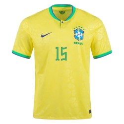 Fabinho #15 Brasilien Heimtrikot Weltmeisterschaft 2022 Fabinho #15 Brasilien Heimtrikot Weltmeisterschaft 2022