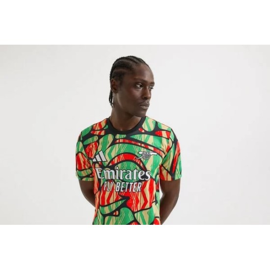 Herren Arsenal 2024/25 Dritttrikot Europäisch Pre Match