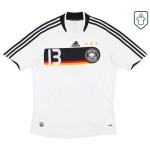Männer Deutschland 2008/09 Heim Retro Shirt Ballack #13 Männer Deutschland 2008/09 Heim Retro Shirt Ballack #13