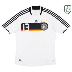 Männer Deutschland 2008/09 Heim Retro Shirt Ballack #13 Männer Deutschland 2008/09 Heim Retro Shirt Ballack #13