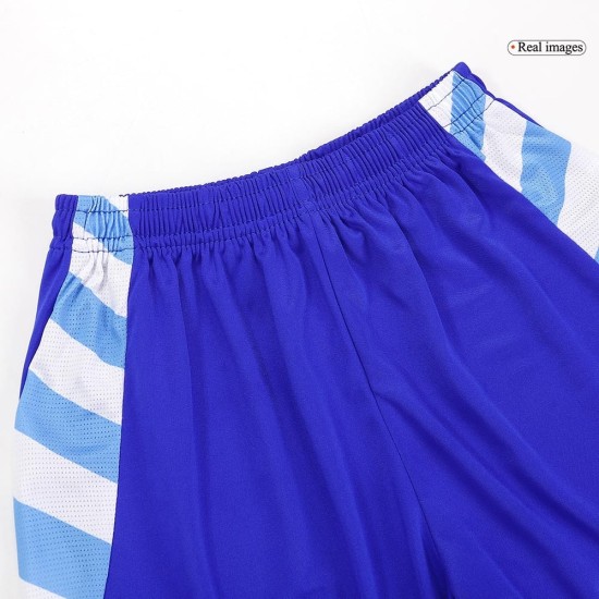 Kinder Argentinien Auswärtstrikot+Kurze Hosen Copa America 2024