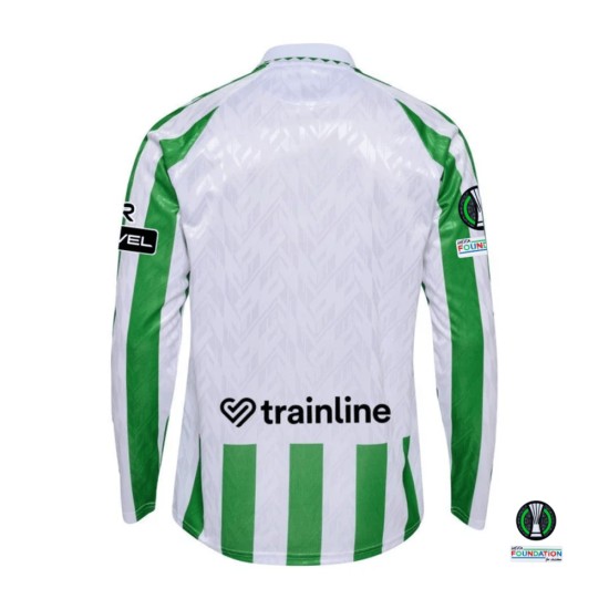 Damen Real Betis 2024/25 Heim Langarmtrikot