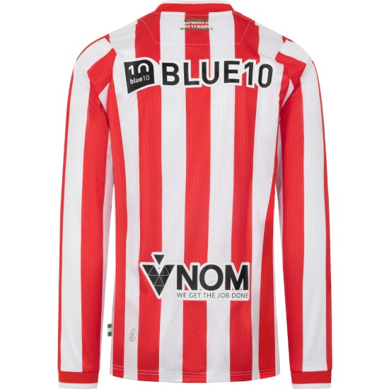 Herren Sparta Rotterdam 2024/25 Heim Langarmtrikot