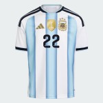Damen Argentinien 2026 Heim Authentisches WM-Trikot L. MARTÍNEZ #22 Damen Argentinien 2026 Heim Authentisches WM-Trikot L. MARTÍNEZ #22