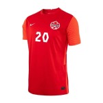 Jonathan David #20 Kanada Heimtrikot Weltmeisterschaft 2022