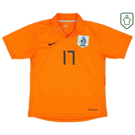 Männer Niederlande 2006/08 Heim Retro Shirt V. Persie #17 Männer Niederlande 2006/08 Heim Retro Shirt V. Persie #17