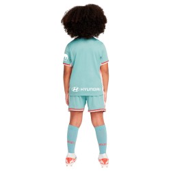 Kinder Atletico Madrid 2024/25 Auswärt Kit