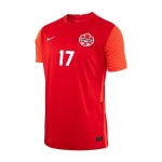 Cyle Larin #17 Kanada Heimtrikot Weltmeisterschaft 2022 Cyle Larin #17 Kanada Heimtrikot Weltmeisterschaft 2022