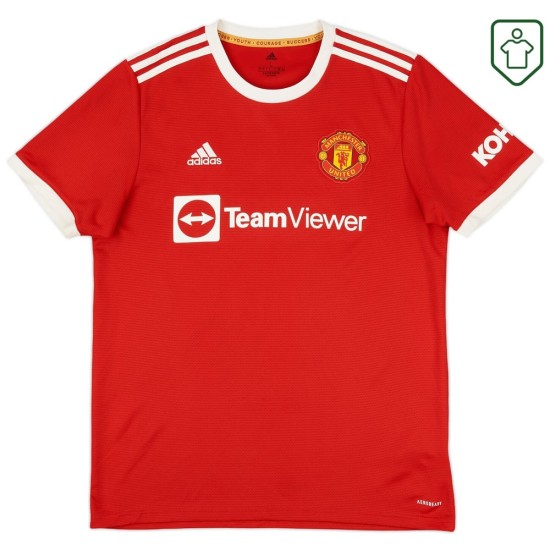 Herren Manchester United 2021/22 Heim Retro Shirt Shaw #23 Herren Manchester United 2021/22 Heim Retro Shirt Shaw #23
