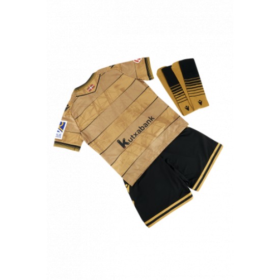Kinder Real Sociedad 2024/25 Auswärts Kit
