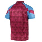 Damen Aston Villa 1990 Retro Trikot Rot