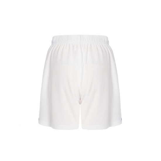 Kinder Neapel 2024/25 Heim Shorts - Weiß/Marineblau
