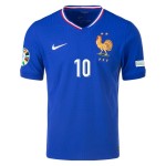 Kylian Mbappe #10 Frankreich Spielerversion Heimtrikot EURO 2024