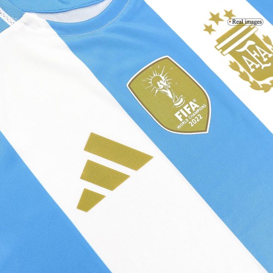 Argentinien Spielerversion Heimtrikot Copa America 2024