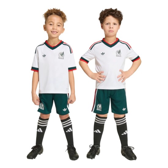Kinder Mexiko 2026 Auswärts-Set WM Kinder Mexiko 2026 Auswärts-Set WM