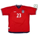 Männer England 2002/04 Auswärts Retro Shirt Rooney #23