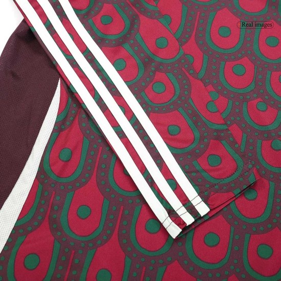 Mexiko Heimtrikot Lange Ärmel Copa America 2024 Mexiko Heimtrikot Lange Ärmel Copa America 2024