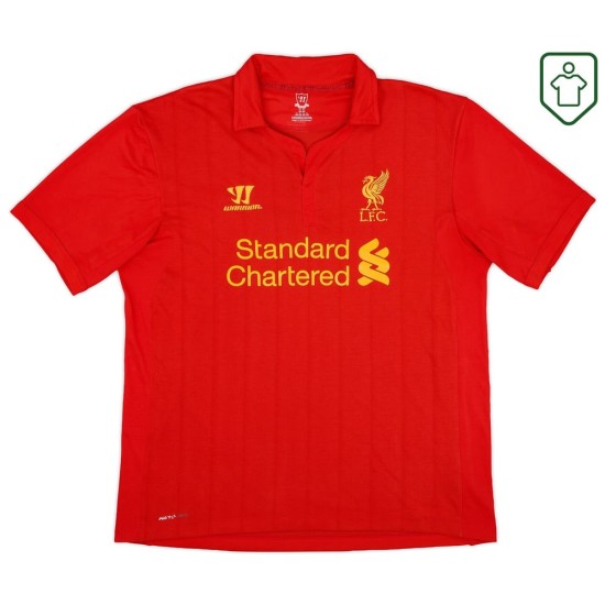 Herren Liverpool 2012/13 Heim Retro Shirt Gerrard #8