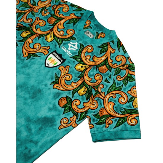 Kinder Sorrento Calcio 1945 2025/26 Auswärtstorwarttrikot Grün