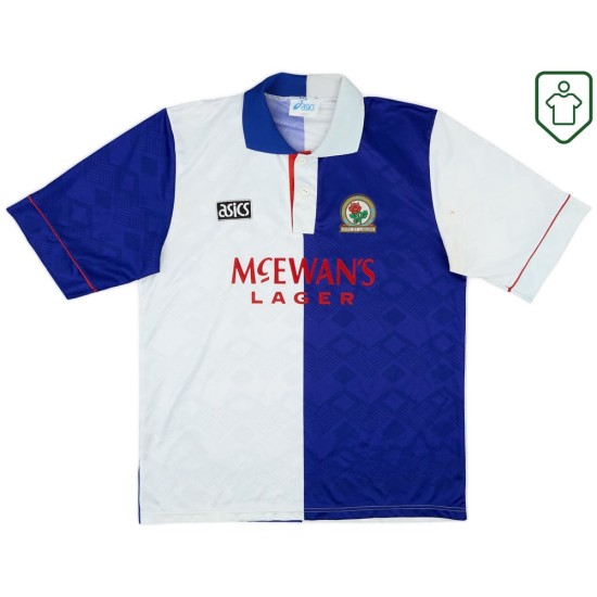 Herren Blackburn Rovers 1992/94 Heim-Retro-Trikot #6